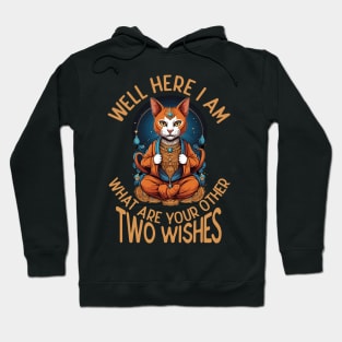 Well Here I Am, What are Your Next Two Wishes Hoodie